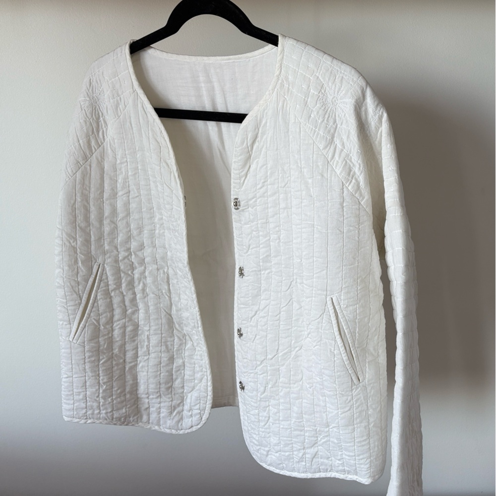 Women's sample Quilted Vest  style Des Petits Hauts French luxury brand